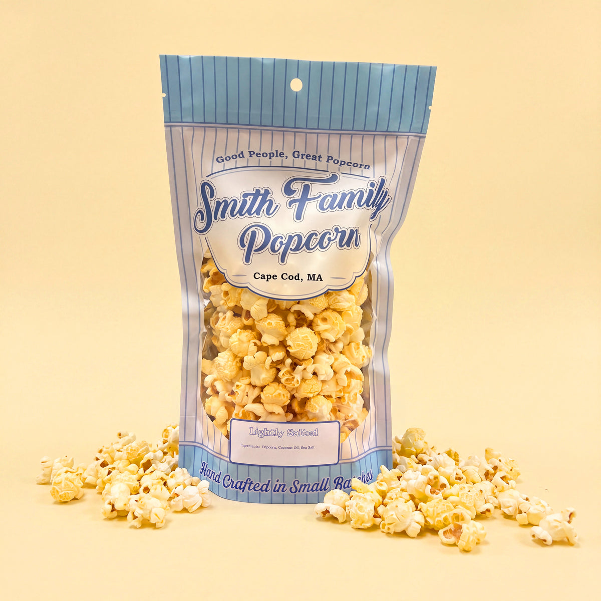 Brown Butter and Pink Salt Popcorn