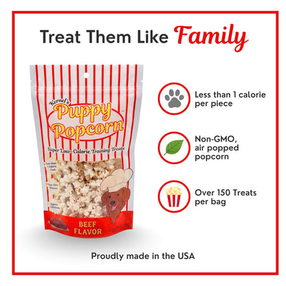 Beef Puppy Popcorn