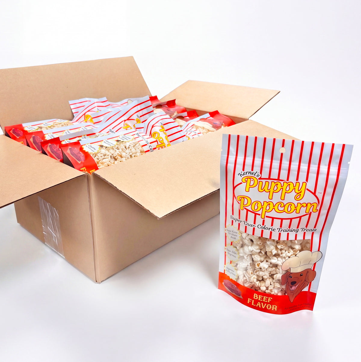 Beef Puppy Popcorn
